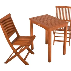 mutoni pleasure Garten Essgruppe Angwin Eukalyptus Natur (3-Tlg)> Garten Essgruppen