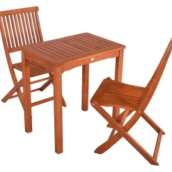 mutoni pleasure Garten Essgruppe Angwin Eukalyptus Natur (3-Tlg)><noscript><img width=