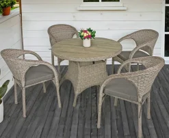 mutoni pleasure Garten Essgruppe Bastia Ingwerbraun (5-Tlg)><noscript><img width=
