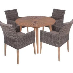 mutoni pleasure Garten Essgruppe Fremont V Rund (5-Tlg)><noscript><img width=