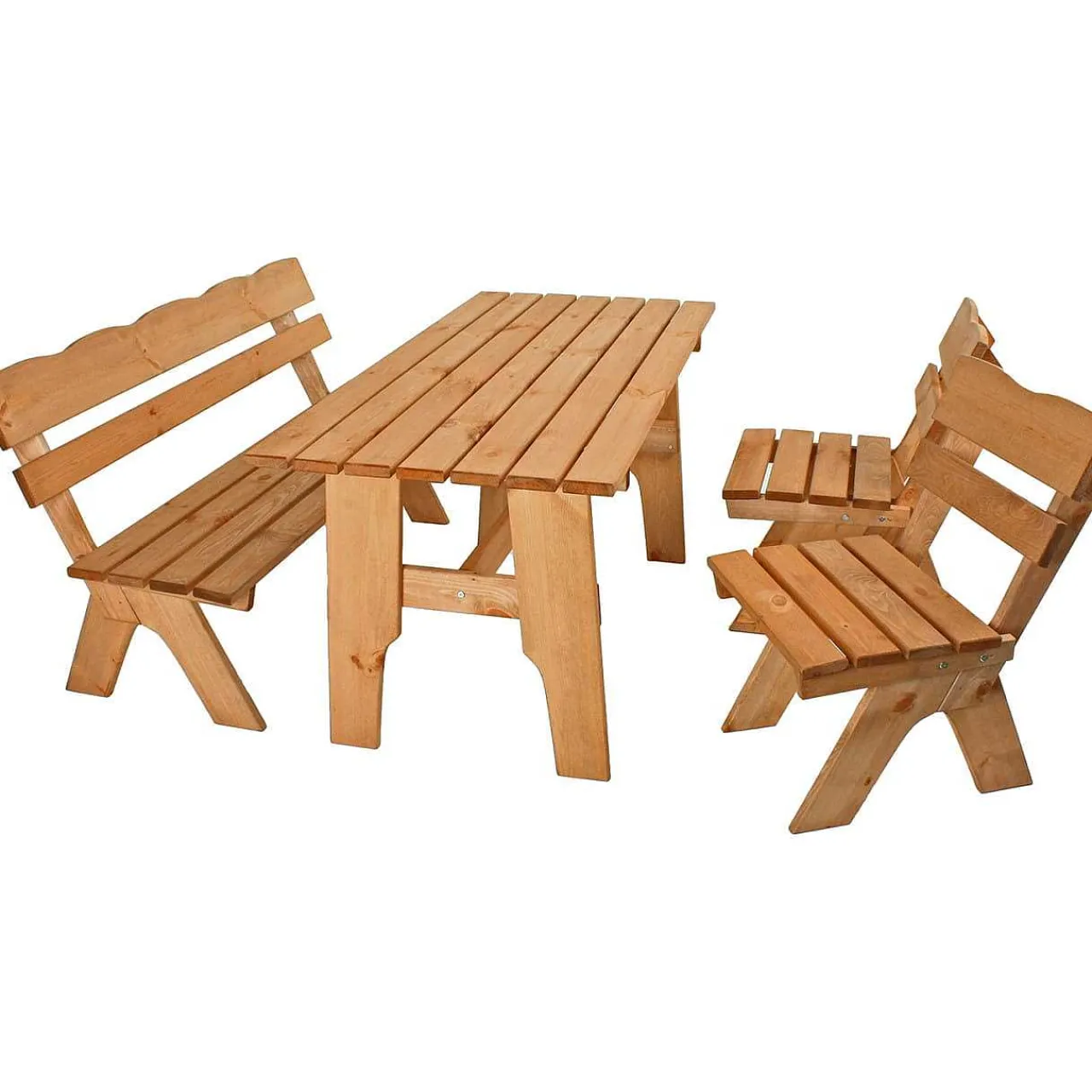 mutoni pleasure Garten Essgruppe Schwarzwald Kiefer Natur (4-Tlg)> Garten Essgruppen