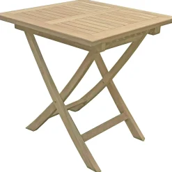 mutoni pleasure Garten Essgruppe Solo I Teak Natur (3-Tlg)> Garten Essgruppen