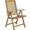 mutoni pleasure Garten Essgruppe Solo Iii Teak Natur (3-Tlg)> Garten Essgruppen