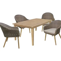 mutoni pleasure Garten Essgruppe Visalia Akazie (3-Tlg)> Garten Essgruppen