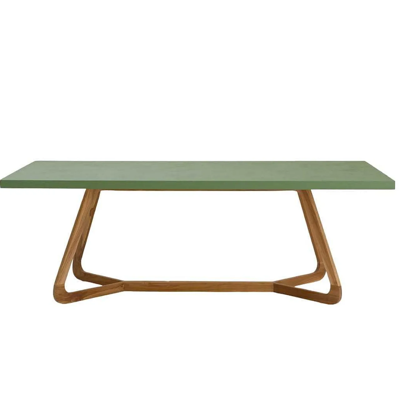 mutoni ethnic Garten Esstisch Corinto Teak Mikrozement 210X100> Garten Esstische