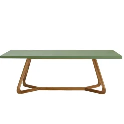 mutoni ethnic Garten Esstisch Corinto Teak Mikrozement 180X90> Garten Esstische