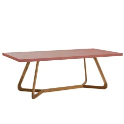 mutoni ethnic Garten Esstisch Corinto Teak Mikrozement 240X110> Garten Esstische