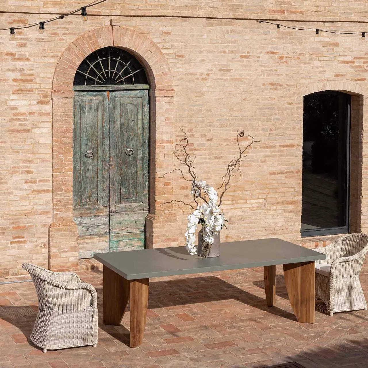 mutoni ethnic Garten Esstisch Rodi 220X105> Garten Esstische
