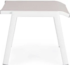 mutoni lifestyle Garten Fusshocker Cruise Weiss Gk50> Gartenhocker