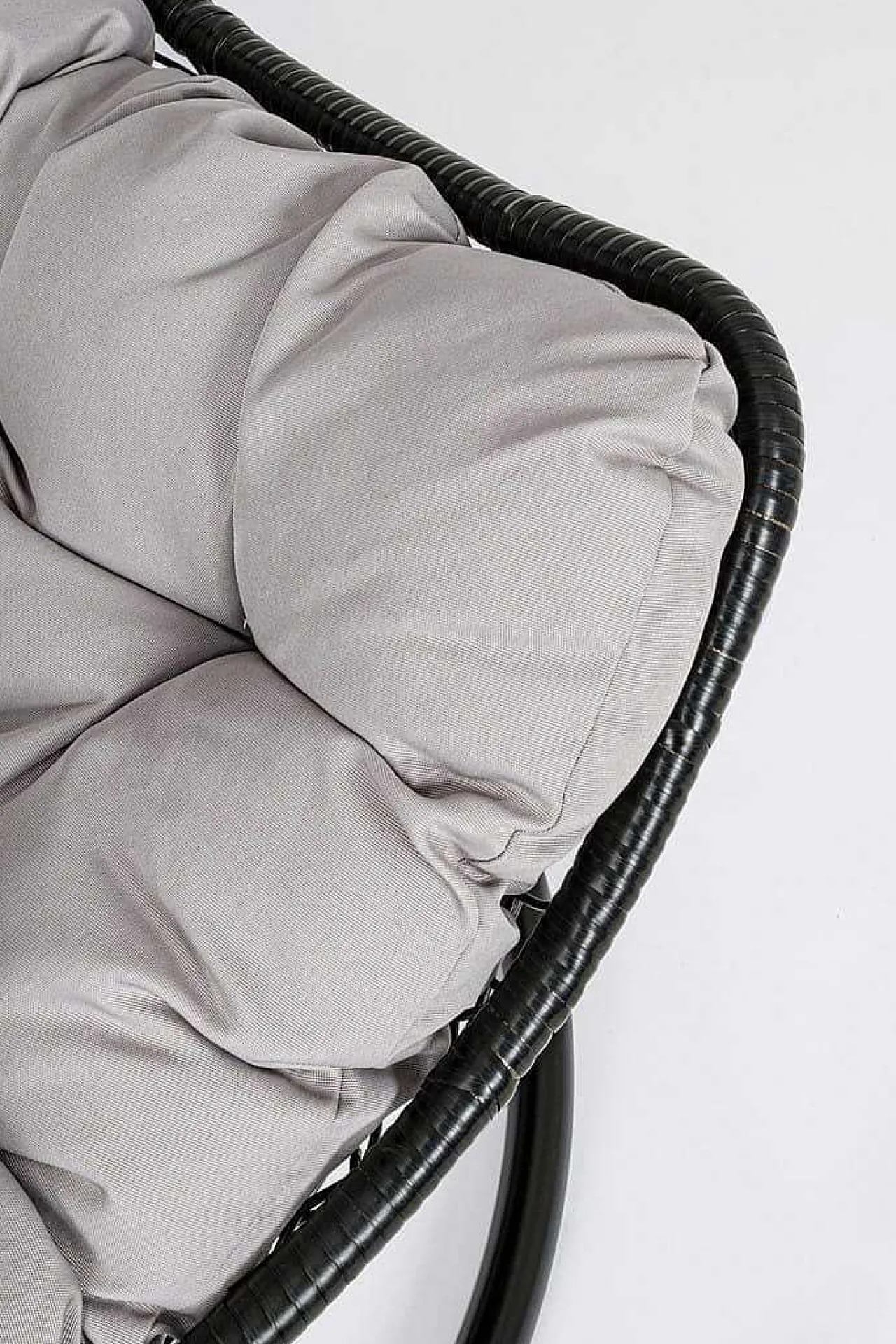 mutoni lifestyle Garten Hängesessel Amirantes Mit Kissen Schwarz> Hängesessel Und Hängeschaukel