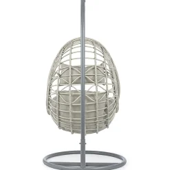 mutoni lifestyle Garten Hängesessel Caracas Mit Kissen Grau><noscript><img width=