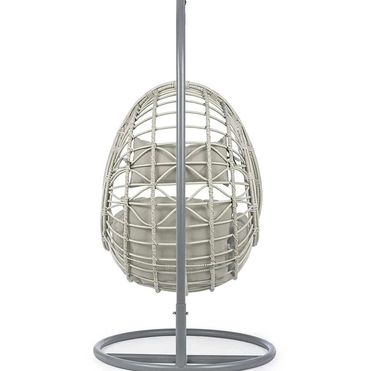 mutoni lifestyle Garten Hängesessel Caracas Mit Kissen Grau> Hängesessel Und Hängeschaukel