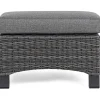 mutoni lifestyle Garten Hocker Britton Mit Kissen Anthrazit> Gartenhocker