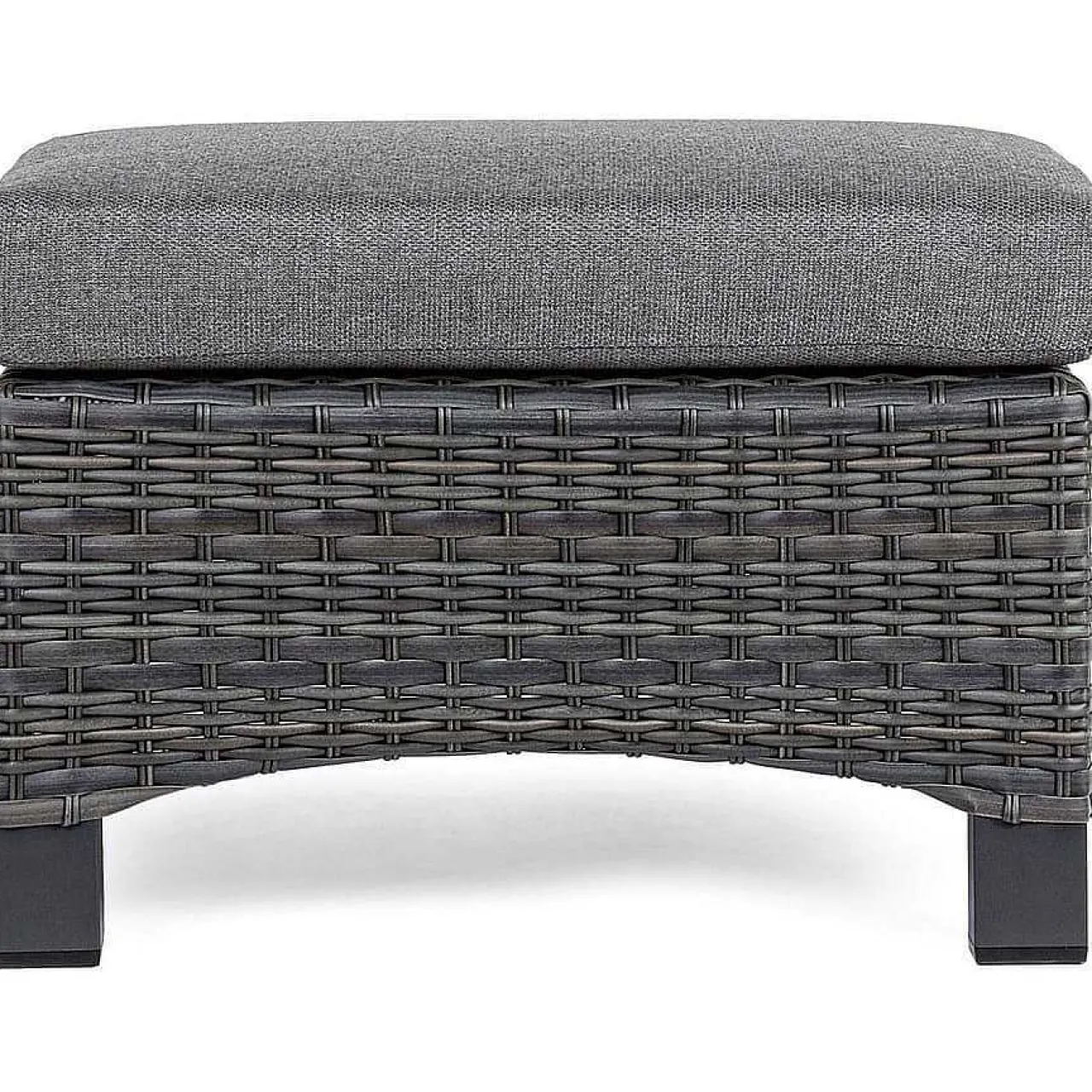 mutoni lifestyle Garten Hocker Britton Mit Kissen Anthrazit> Gartenhocker