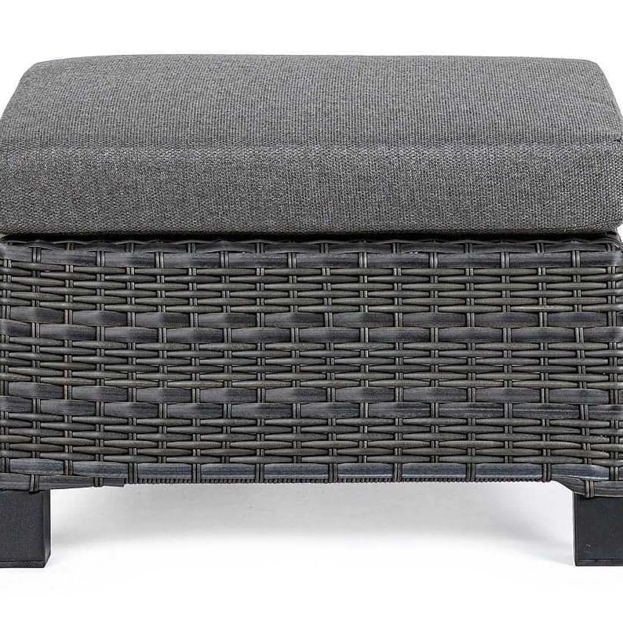 mutoni lifestyle Garten Hocker Britton Mit Kissen Anthrazit> Gartenhocker