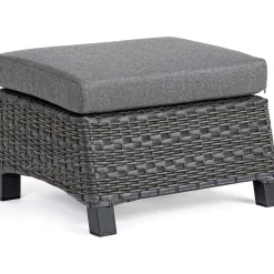 mutoni lifestyle Garten Hocker Britton Mit Kissen Anthrazit><noscript><img width=