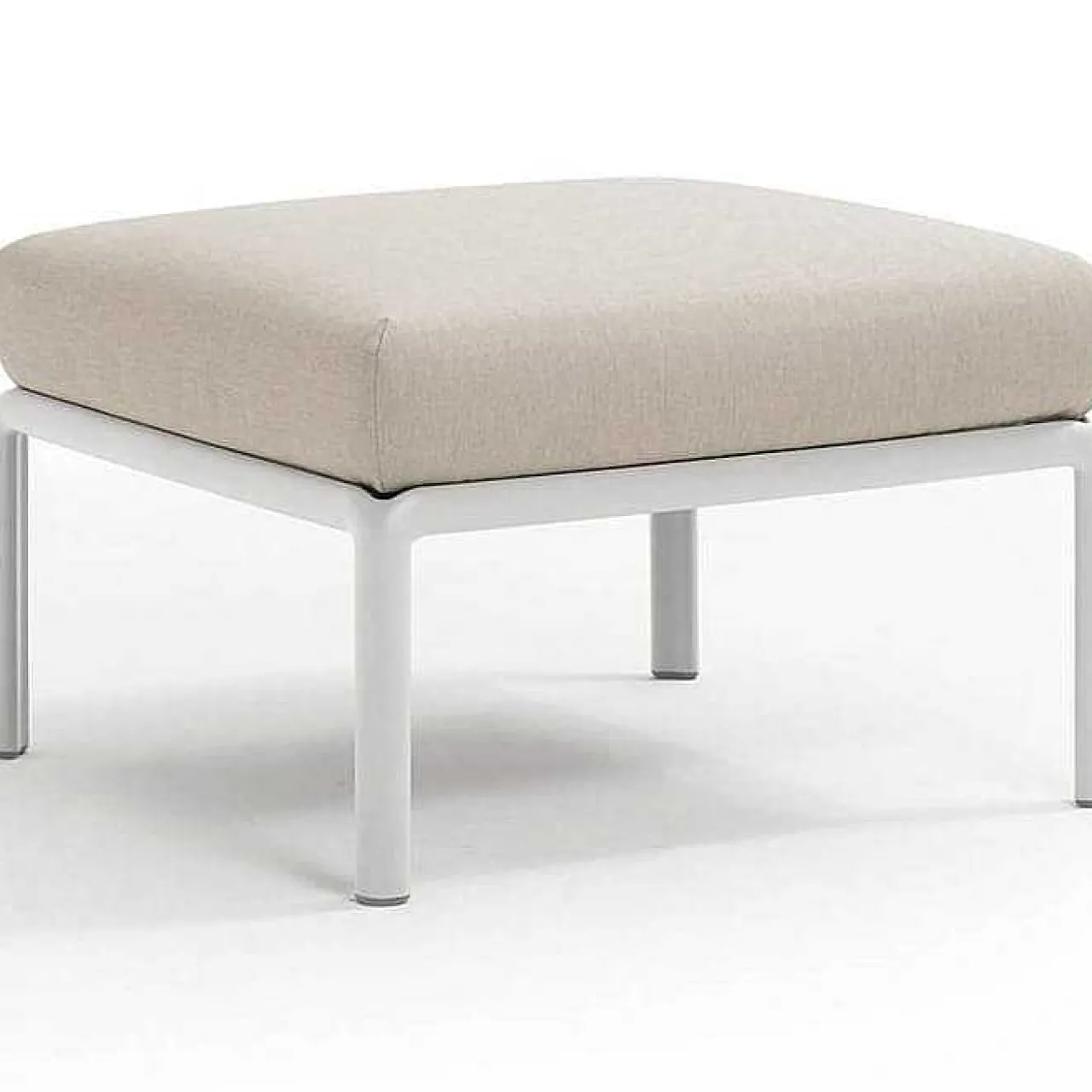 NARDI outdoor Garten Hocker Komodo Weiss Tech Panama 72> Gartenhocker