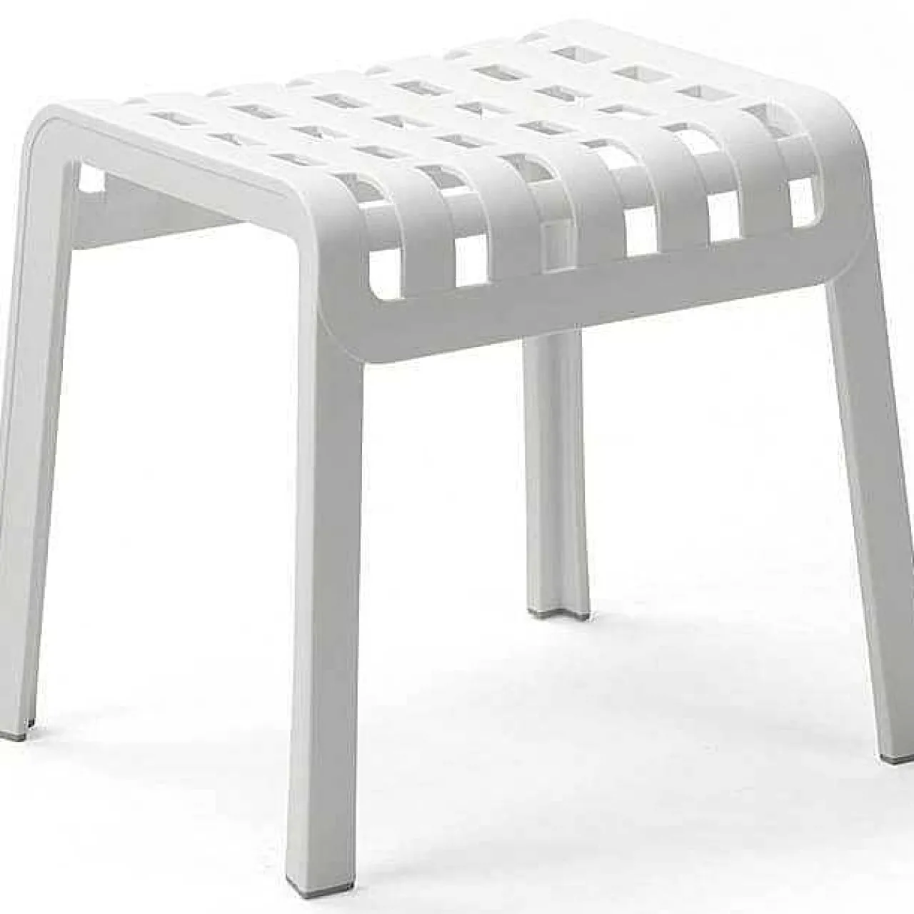 NARDI outdoor Garten Hocker Poggio Weiss> Gartenhocker