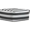 mutoni living Garten Hocker Sit Aufblasbar Schwarz/Weiss Gestreift> Gartenhocker