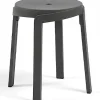 NARDI outdoor Garten Hocker Stack Mini Grau> Gartenhocker
