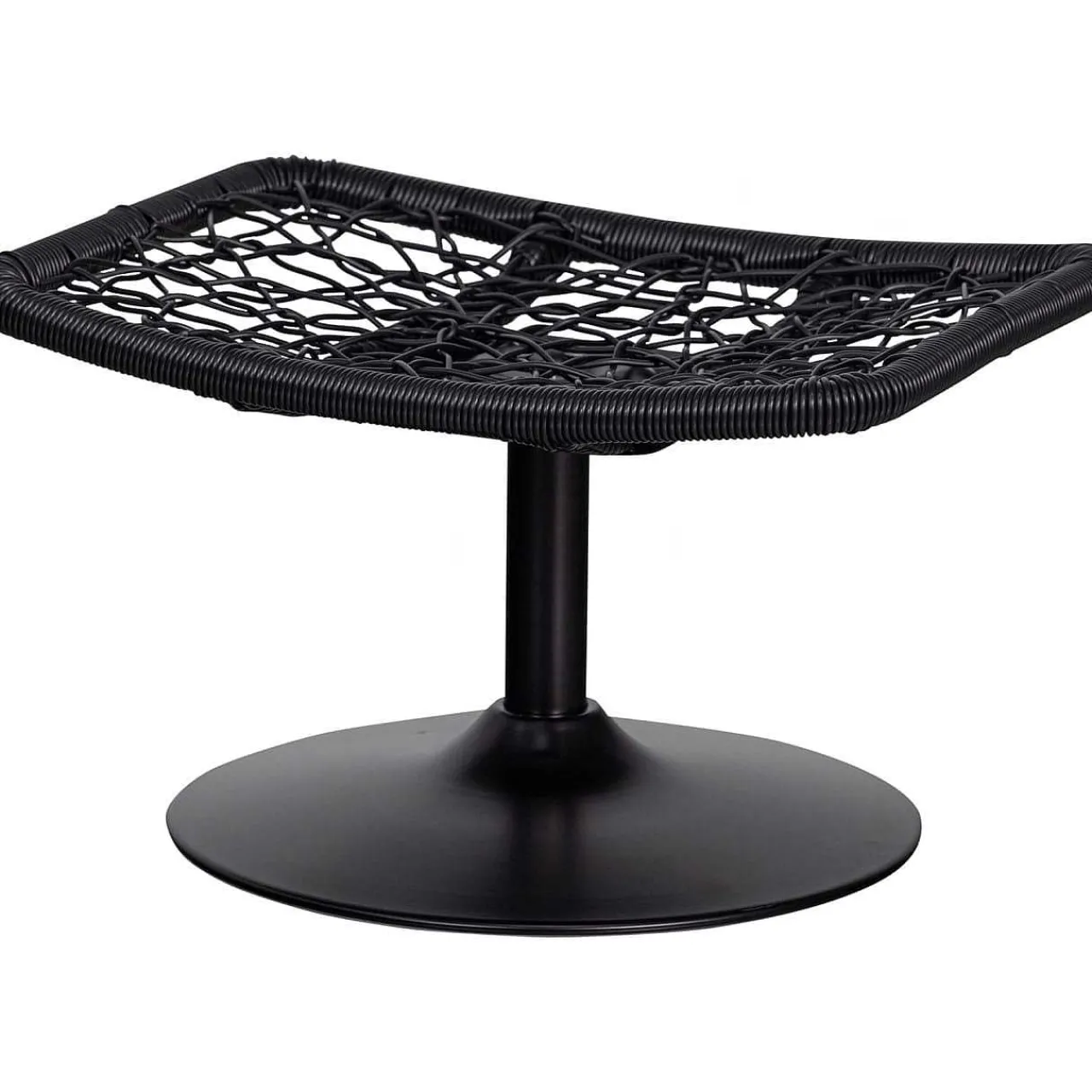 mutoni living Garten Hocker Vive Polyrattan Hellbraun> Gartenhocker