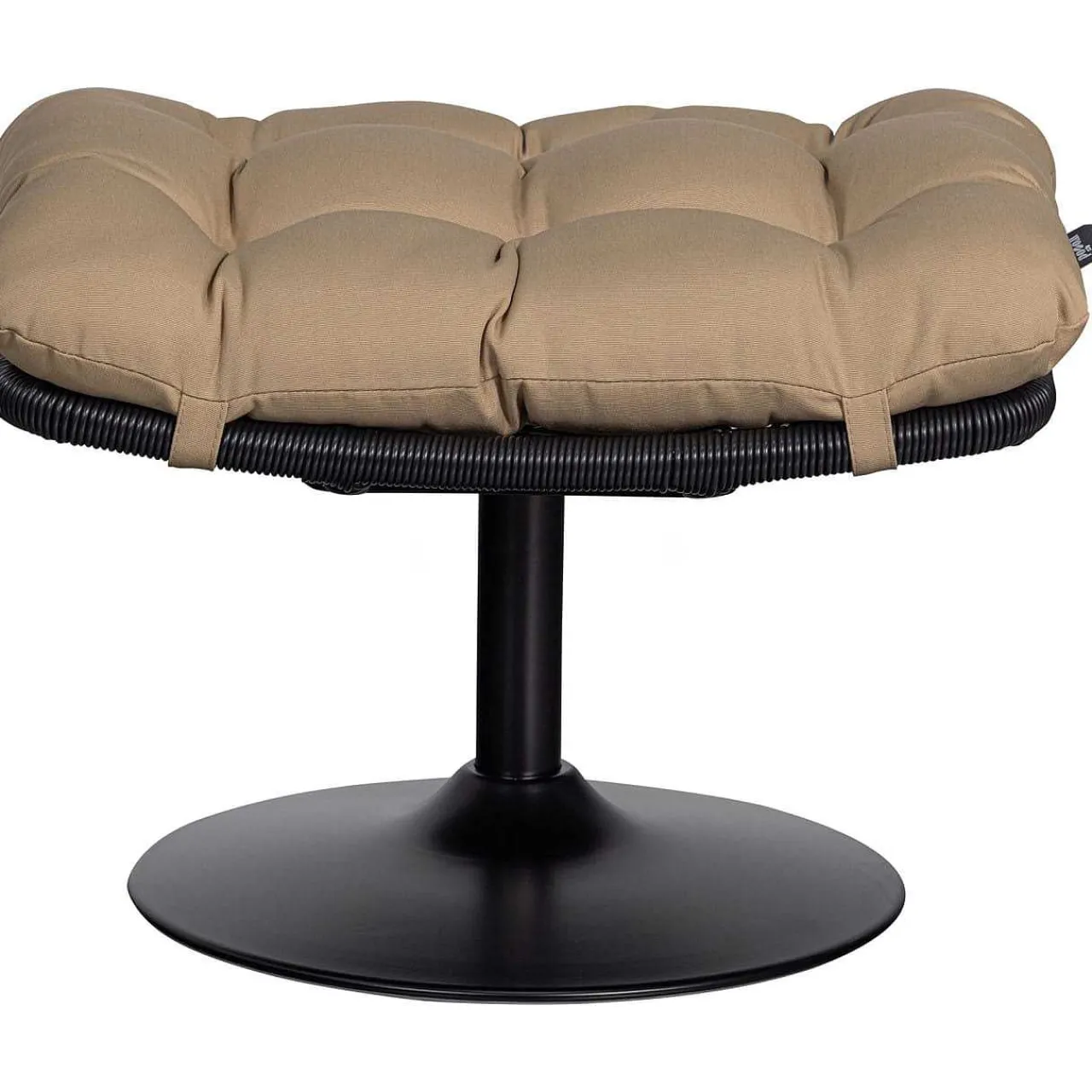 mutoni living Garten Hocker Vive Polyrattan Sand> Gartenhocker
