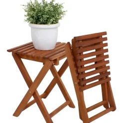 mutoni pleasure Garten Klapphocker Tacoma Eukalyptus Braun><noscript><img width=
