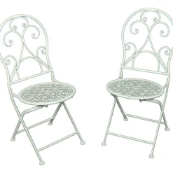 mutoni pleasure Garten Klappstuhl Lascar Altweiss (2-Er Set)> Klappstühle