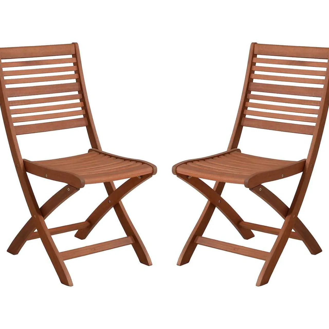 mutoni pleasure Garten Klappstuhl Savannah Eukalyptus Braun (2-Er Set)> Klappstühle
