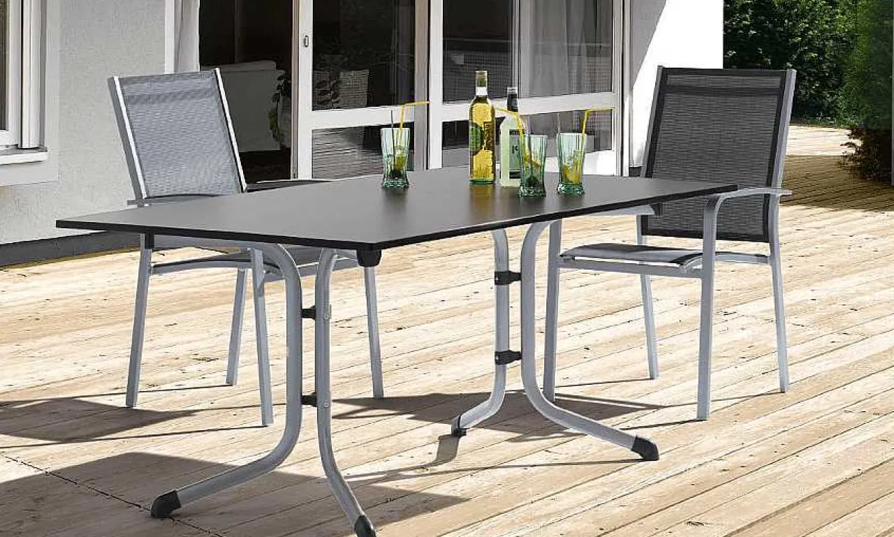 mutoni exclusive Garten Klapptisch Boulevard Rechteckig 120X80> Garten Klapptische