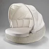 mutoni ethnic Garten Liegeinsel Sphera Polyrattan Bianco Wash> Daybeds Und Sonneninseln