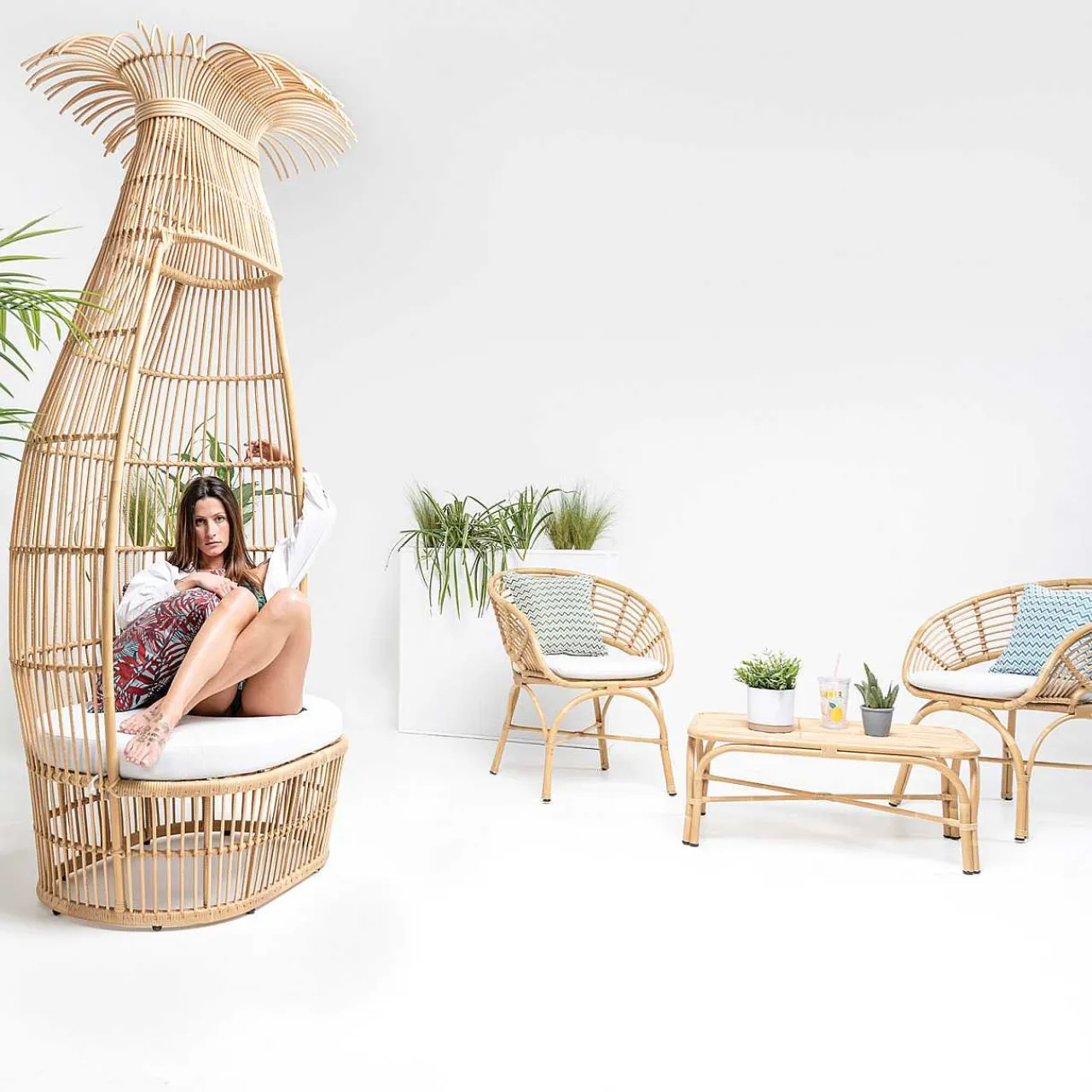 mutoni ethnic Garten Loveseat Cabana> Daybeds Und Sonneninseln