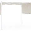 mutoni lifestyle Garten Pavillon Slide 300X300 Weiss> Pavillons Und Gartenzelte
