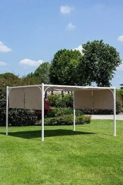 mutoni lifestyle Garten Pavillon Slide 300X300 Weiss><noscript><img width=
