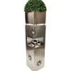 mutoni pleasure Garten Pflanzsaule Sonne Edelstahl Silber> Gartendeko