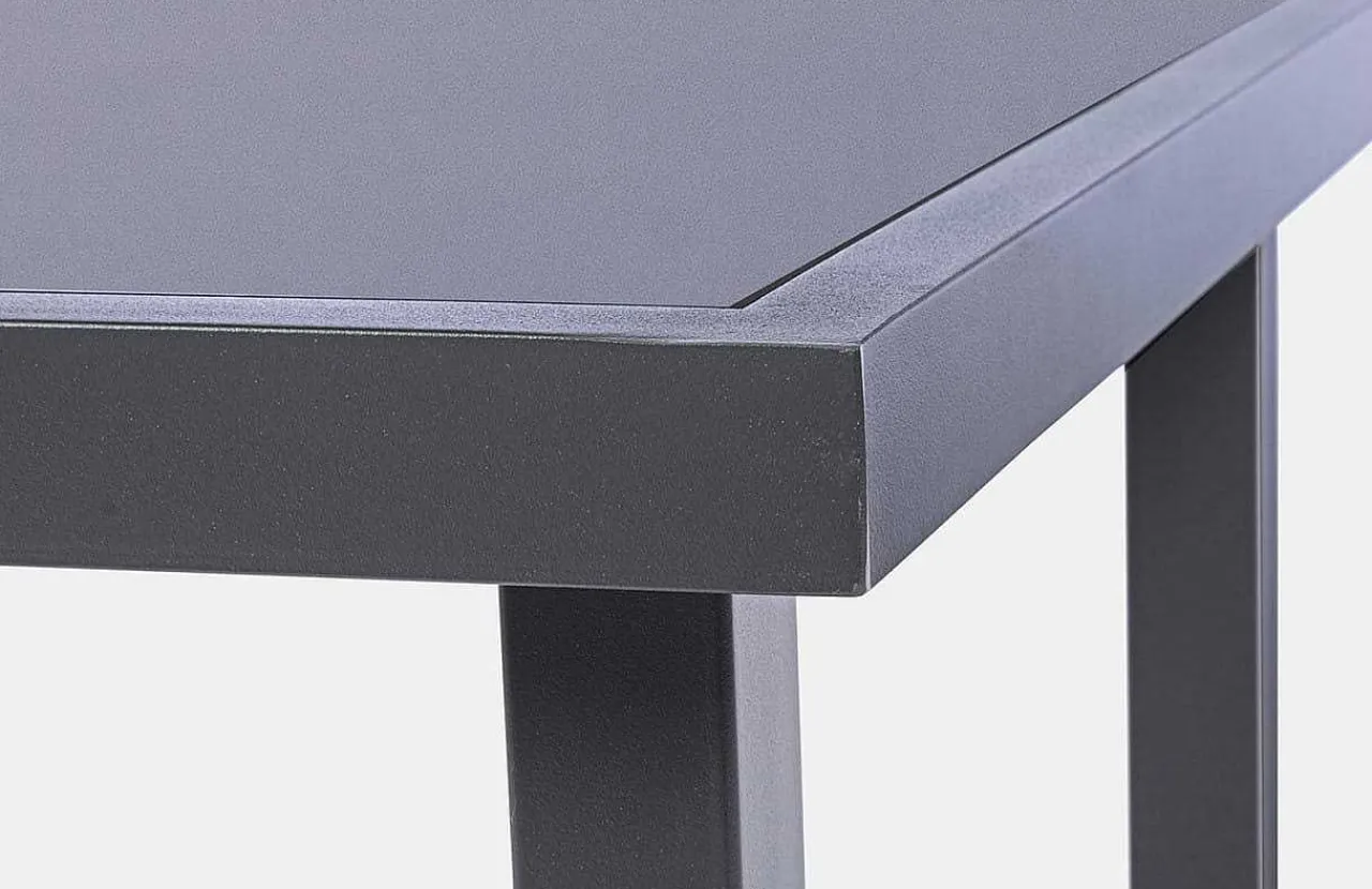 mutoni lifestyle Garten Sitzgruppe Auri Anthrazit (3-Teilig)> Balkon-Sets