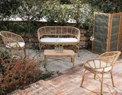 mutoni ethnic Garten Sitzgruppe Coconut 4-Tlg> Gartenlounge