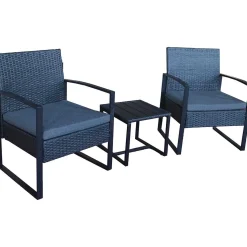 mutoni sweet home Garten Sitzgruppe Dreflic Anthrazit (5-Tlg)> Balkon-Sets