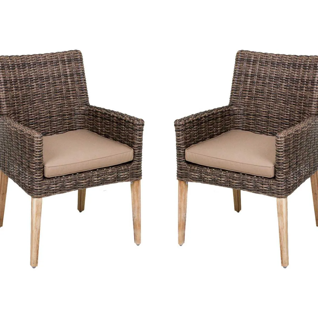 mutoni pleasure Garten Sitzgruppe Norvell Akazie Natur (3-Tlg)> Balkon-Sets