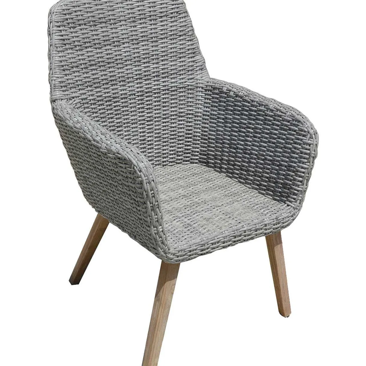 mutoni pleasure Garten Sitzgruppe Rapallo Akazie Natur Grau (3-Tlg)> Balkon-Sets