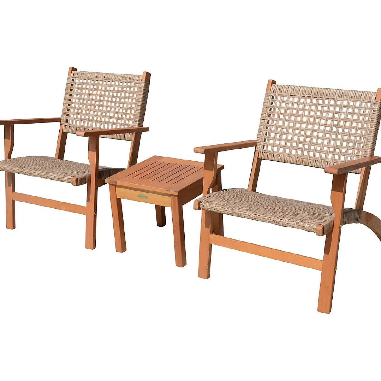 mutoni pleasure Garten Sitzgruppe Sonora Natur (3-Er Set)> Balkon-Sets