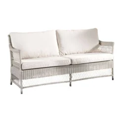 mutoni ethnic Garten Sofa Camille Polyrattan Bianco Wash 172> Gartensofas