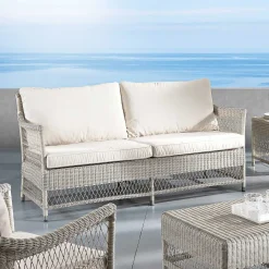 mutoni ethnic Garten Sofa Camille Polyrattan Bianco Wash 172><noscript><img width=