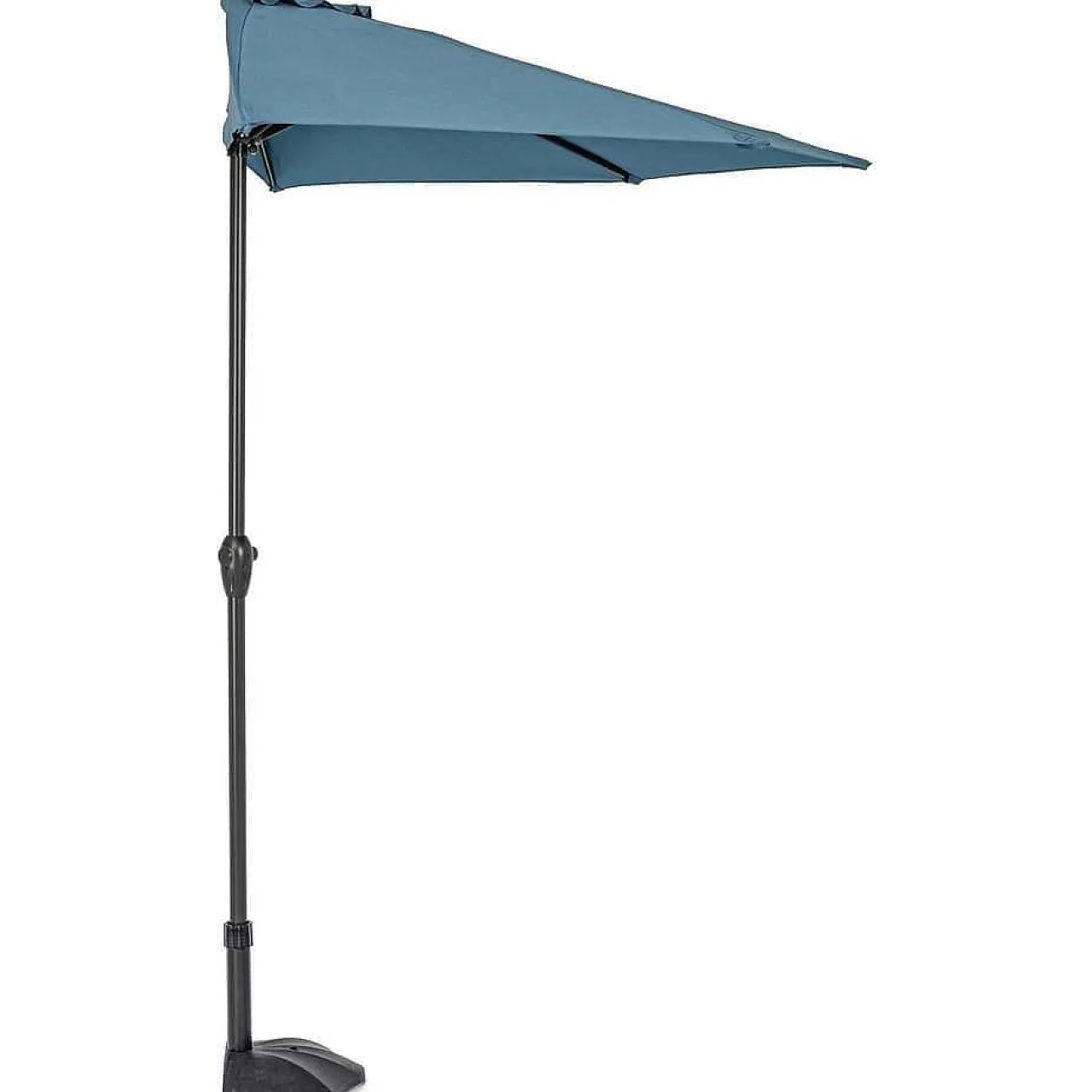 mutoni lifestyle Garten Sonnenschirm Kalife Halbrund Blau> Stockschirme