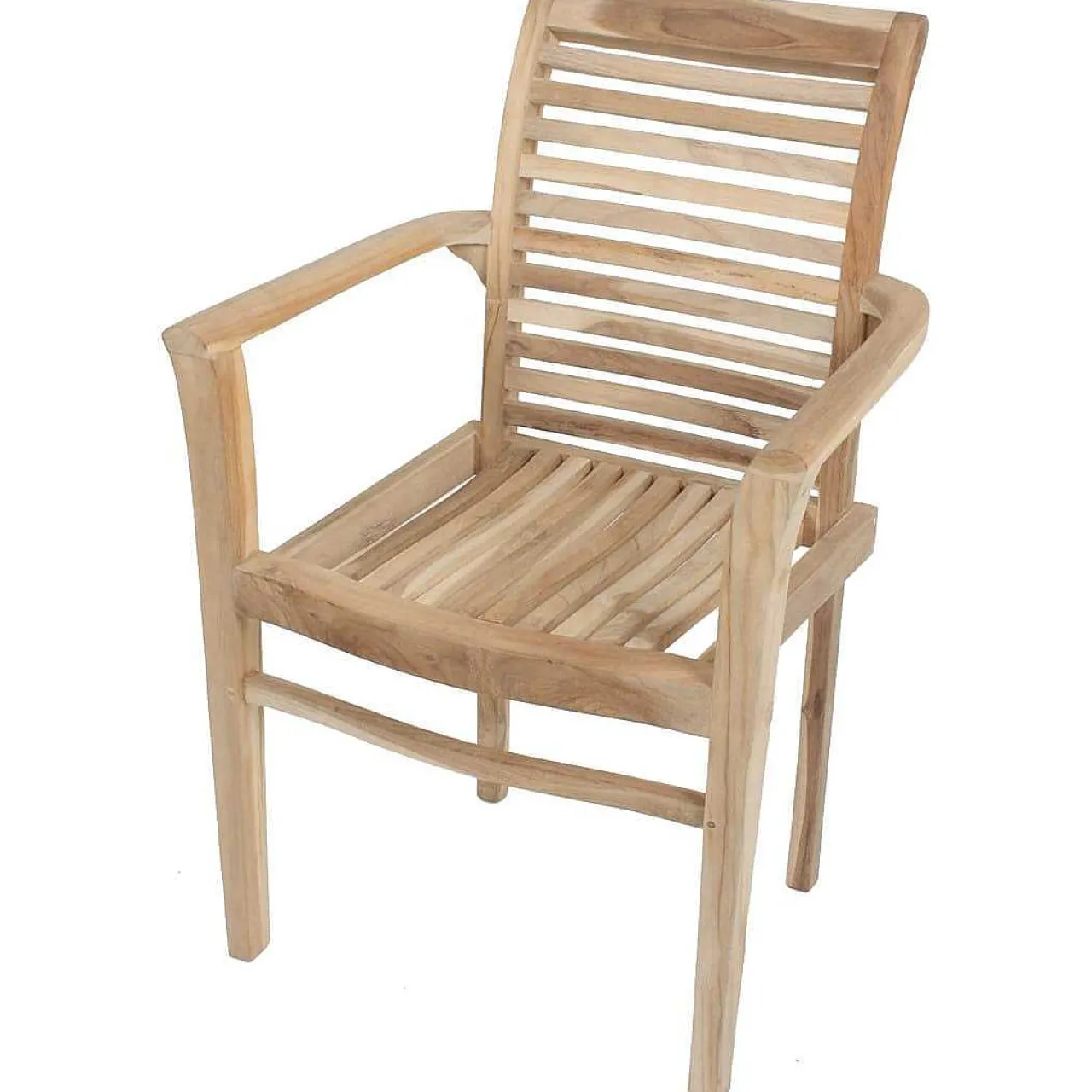 mutoni pleasure Garten Stapelstuhl Java Teak Natur> Stapelstühle