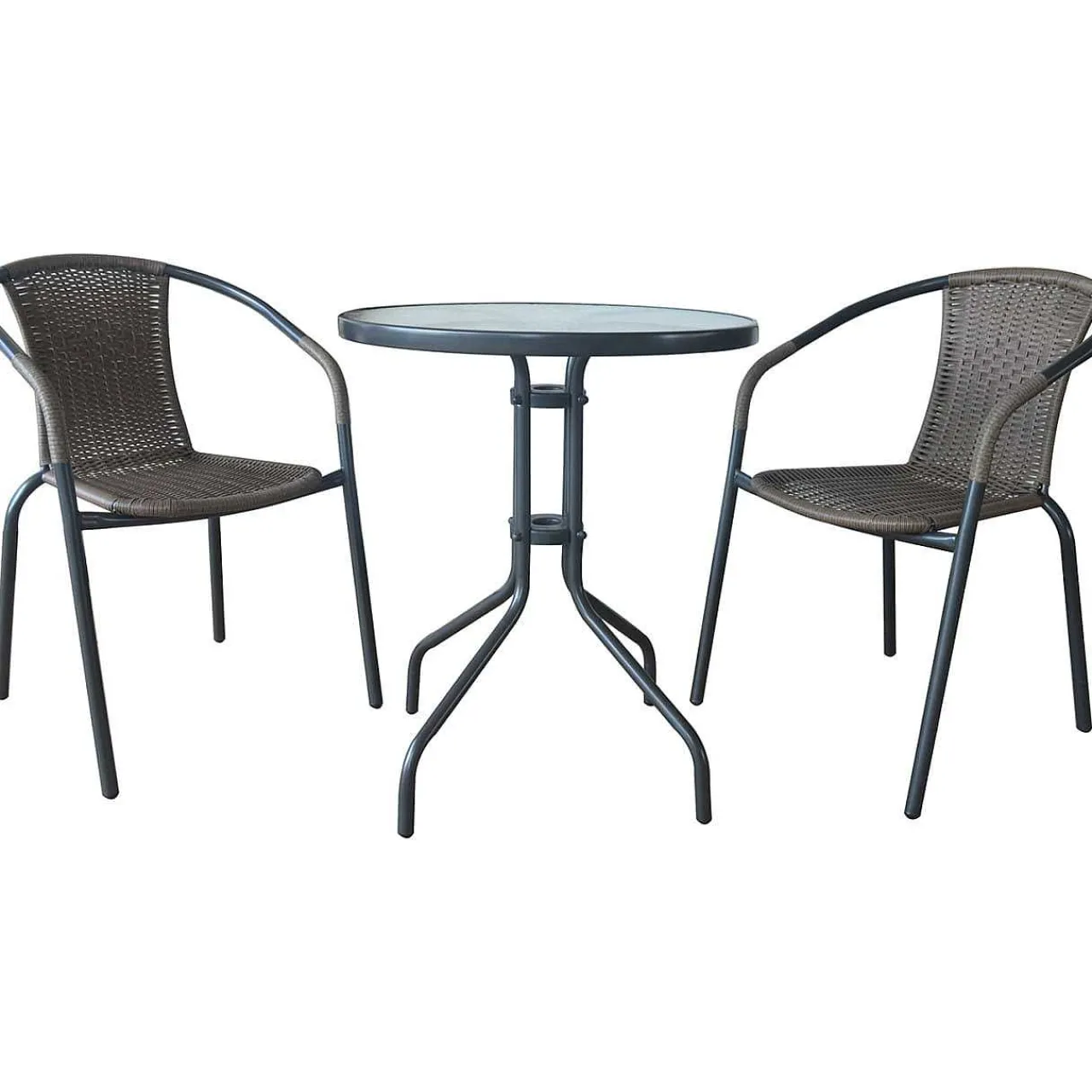 mutoni pleasure Garten Stapelstuhl Lida Dunkelgrau> Stapelstühle