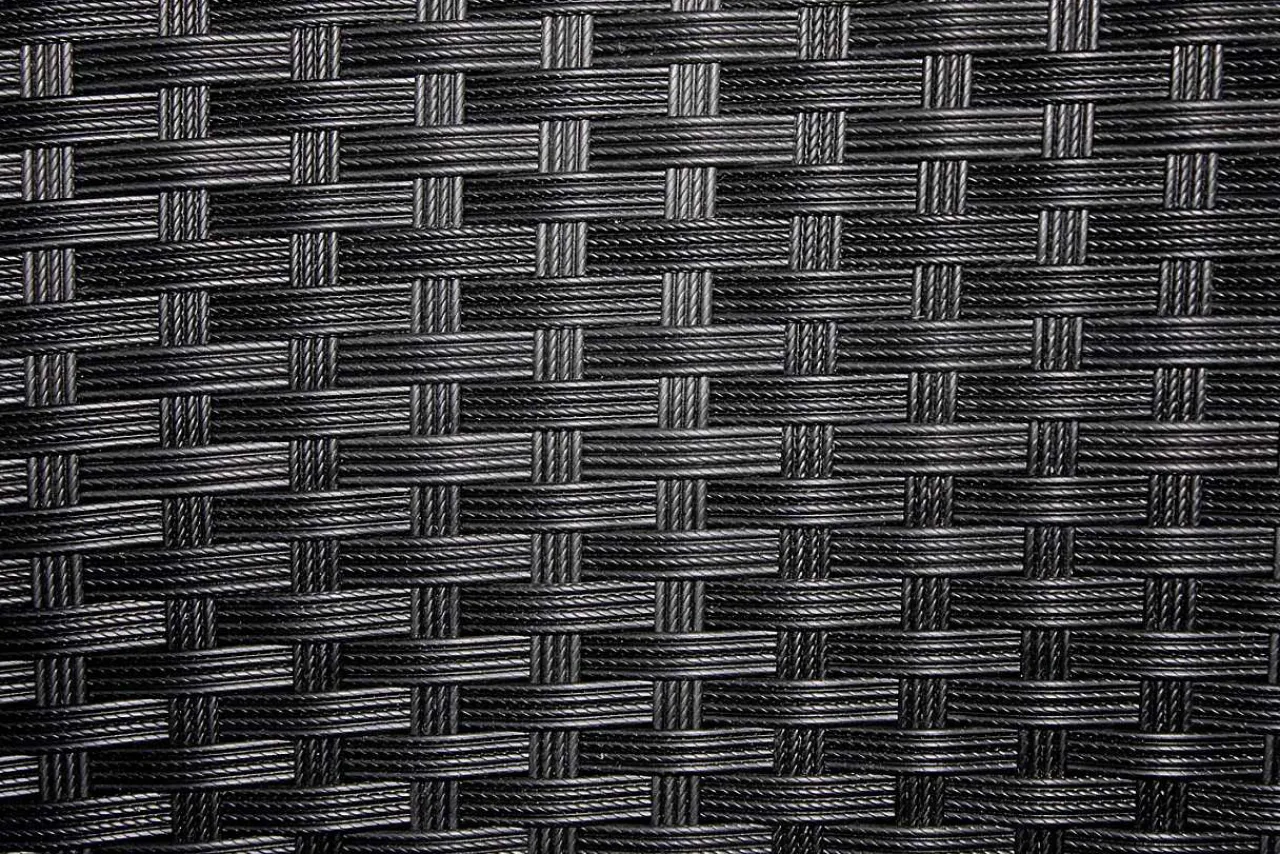 mutoni pleasure Garten Stapelstuhl London Schwarz (2-Er Set)> Stapelstühle