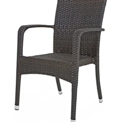 mutoni pleasure Garten Stapelstuhl London Braun><noscript><img width=