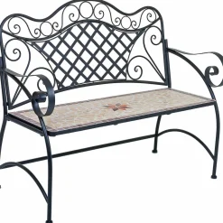 mutoni pleasure Gartenbank Amarillo Mosaik Braun 115><noscript><img width=