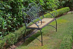 mutoni pleasure Gartenbank Amarillo Mosaik Braun 115><noscript><img width=